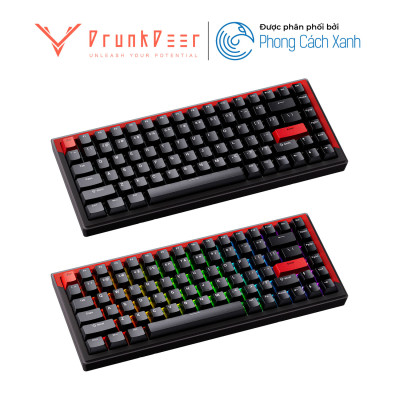 Bàn phím từ HE DrunkDeer G75 | Magnetic Switch - Rapid Trigger - Hàng Chính Hãng