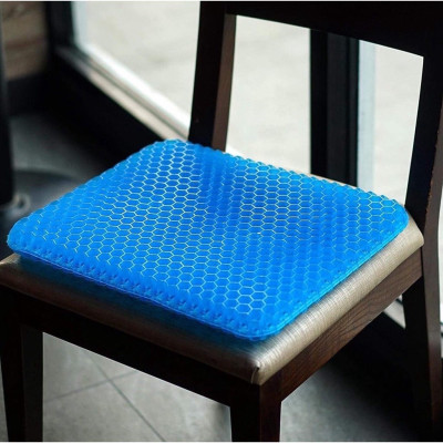 Đệm ngồi 3D thông minh Silicon , tổ ong , co giản đàn hồi cao ,bảo vệ cột sống , thoáng khí ,ngăn ngừa mồ hôi ,chống trĩ , thoát vị đĩa đệm ,chống trơn trượt ,không biến dạng ,không thấm nước phù hợp với dân văn phòng, học sinh, sinh viên ,bác tài