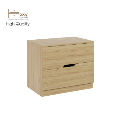 [Happy Home Furniture] DASH , Táp đầu giường - 2 ngăn kéo , 60cm x 40cm x 50cm ( DxRxC), THK_056