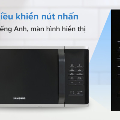 Lò vi sóng Samsung MS23K3513AS/SV 23 lít - Hàng chính hãng