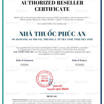 Viên uống vitamin C DHC Nhật Bản hỗ trợ sáng da, mờ thâm, tăng sức đề kháng gói 30 - 90 ngày