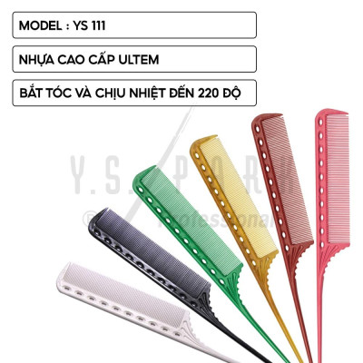 Lược chải hóa chất chuyên dụng YS PARK chịu nhiệt đuôi nhọn kèm gai YS-111 chính hãng
