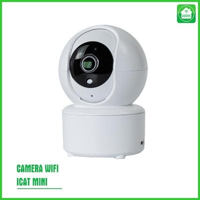 Camera Wifi Hunonic Icat 1080P Xoay 360 Độ, Theo Dõi Chuyển Động, Đàm Thoại 2 Chiều - Hàng Chính Hãng, Bảo Hành 1 Đổi 1.
