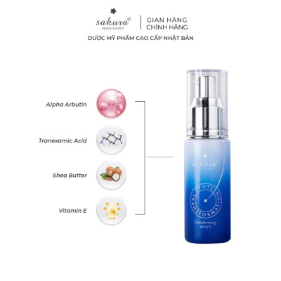 Serum làm mờ vết nám Sakura Transforming Serum 30ml