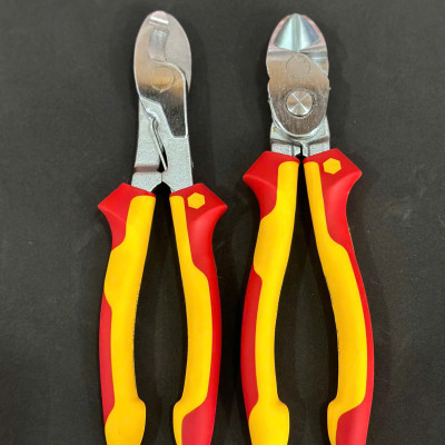 Bộ Kìm cắt cáp Wiha 43662 và Kìm cắt cộng lực Wiha 38191 cách điện 1000V.