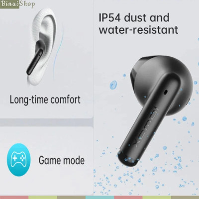 EDIFIER X2 - Tai Nghe Bluetooth 5.1, Chống Nước IP54, Chế Độ Chống Ồn Chơi Game, Thời Lượng Pin 28 Giờ - hàng chính hãng