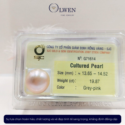 Ngọc trai có kiểm định G71614