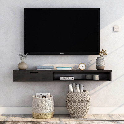 Kệ TV gỗ phòng ngủ nhỏ gọn tiện dụng SMLIFE Tadao