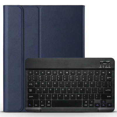 Bao da kèm bàn phím dành cho Samsung Galaxy Tab S7 FE T735, Tab S7+ Plus T970, Tab S7 T870 Bluetooth Keyboard Case có khay để bút chống sốc cao cấp - Hàng chính hãng.