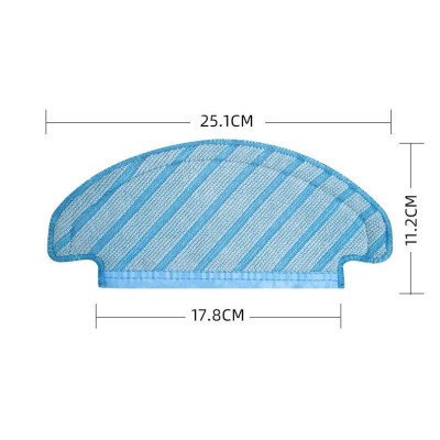 Phụ kiện khăn, chổi cạnh, chổi chính, chổi giữa, lọc bụi dành cho robot hút bụi Deebot T8 Aivi, Power, Max, T8 Aivi Plus, N8 Pro