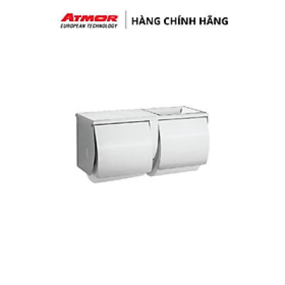 Hộp Đựng Giấy Vệ Sinh Inox Cao Cấp Gắn Tường ATMOR TD-8325W (HÀNG CHÍNH HÃNG)