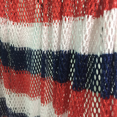 Võng lưới Ban Mai in sọc, in họa tiết cán nhựa 40cm