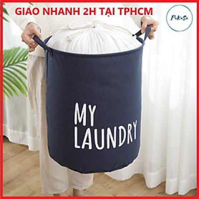 Giỏ Đựng Đồ Tròn Đa Năng Gấp Gọn Tiện Lợi My Laundry - Hàng Chính Hãng 