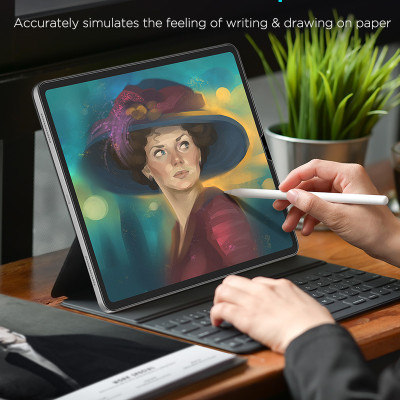 Dán màn hình cho iPad ESR Paper-like chống vân tay cho cảm giác vẽ như trên giấy thật - Hàng Chính Hãng
