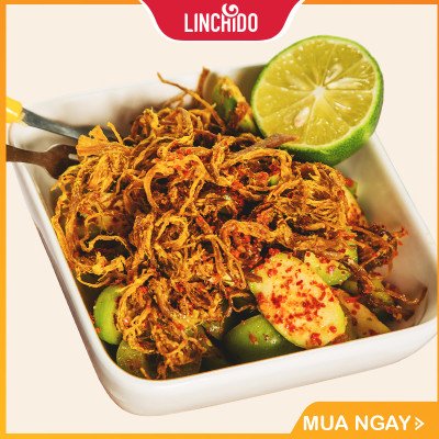 Khô Bò Sợi - Tùng Phương Du Ký - Túi Zip Tiện Lợi Trọng Lượng 50 GRAM