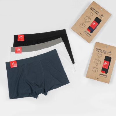 Combo 3 quần lót nam ALLPUR kiểu boxer trunk vải sợi tre bamboo siêu mát lạnh