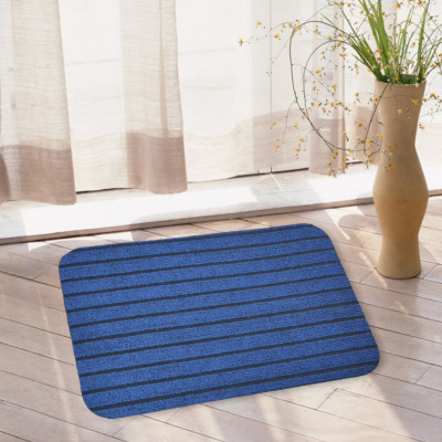 Thảm Lau Chân Chùi Chân siêu thấm hút nước chống trơn trượt cao cấp đế cao su chất siêu dày