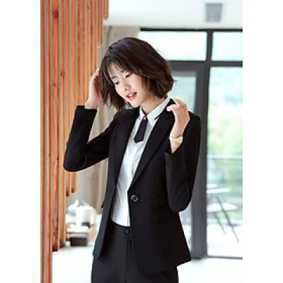 Áo Vest Nữ Một Nút Cài Titishop ACC184 - Đen