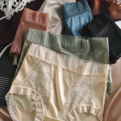 QUẦN LÓT LỤA SIÊU ĐẸP CAO CẤP PHỐI REN TỪ 40-70KG DÀNH CHO NỮ