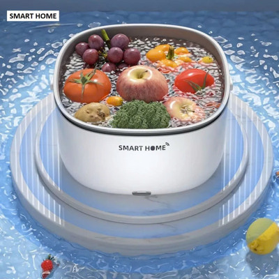 Máy Khử Trùng Hoa Quả Thựjc Phẩm SMART HOME An Toàn Cho Gia Đình:  Chống Chất Trừ Sâu và Vi Khuẩn, ĐỒ TRANG TRÍ NHÀ CỬA