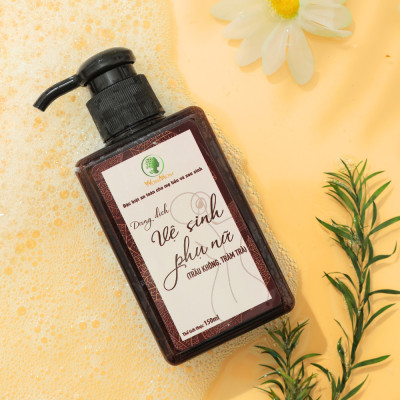 Bộ thảo mộc tắm body và làm hồng " cô bé " Wonmom ( 1 Sữa tắm cho mẹ + 1 Dung dịch vệ sinh )