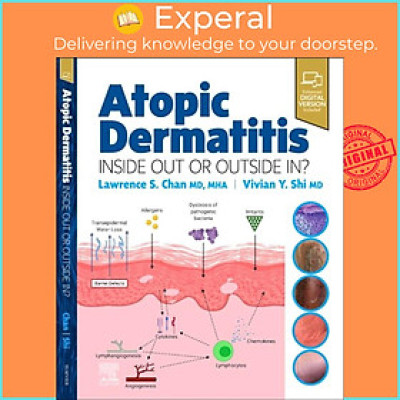 Sách - Atopic Dermatitis: Inside Out or Outside In by Vivian Y., MD Shi (UK edition, hardcover)