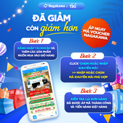 Nồi Chiên Không Dầu Đa Năng 360 độ Nagakawa NAG3302 (9 lít) - Hàng chính hãng