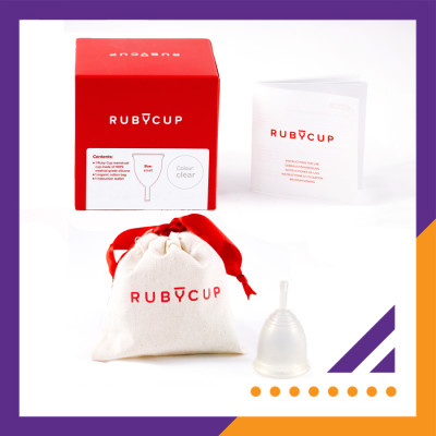 Cốc Nguyệt San Ruby Cup Anh Trong Suốt - Độ Mềm Phù Hợp Phụ Nữ Việt - Vật liệu 100% Sillicon Y Tế Đạt Tiêu Chuẩn FDA – Hàng Chính Hãng Thương Hiệu Được Yêu Thích Tại Anh Và Hơn 36 Quốc Gia - Ruby Cup Clear