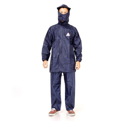 Bộ Quần Áo Đi Mưa Vải Dù Nguyên Bộ Siêu Bền Size XXL (2XL)