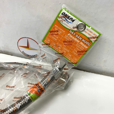 Dây xả, dây cấp nước Inox Onspa 40cm _DCI40