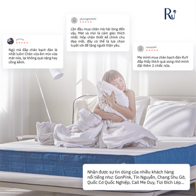 Chăn Bạch Đàn - Eucalytus Duvet (EDUVET) Ru9 100% Từ Thiên Nhiên, Thoáng Mát, Khả Năng Kháng Khuẩn