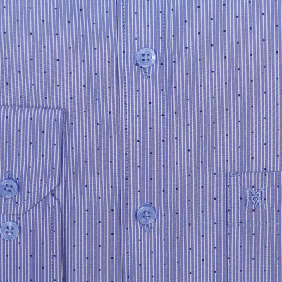 Áo sơ mi nam KHATOCO dài tay họa tiết A1MD498T1-CNIN581-2608-D