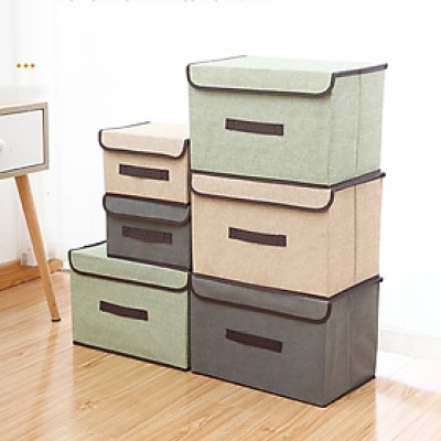 COMBO THÙNG VẢI ĐỰNG ĐỒ CAO CẤP VÀ TIỆN phong cách Hàn Quốc  NHIỀU MÀU - MINI BAG