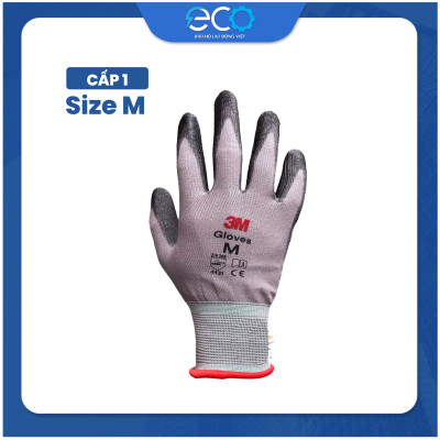 Găng tay lao động chống cắt 3M cấp độ 1 dùng cho cơ khí, bảo hộ lao động công nghiệp, đóng gói