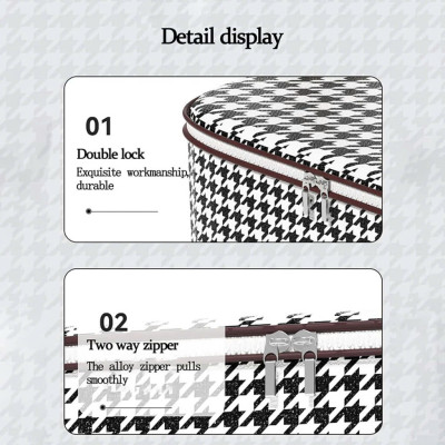 Túi Đựng Quần Áo Giỏ Đựng Đồ Chăn Mền Chống Thấm Nước Hoa Văn Đẹp Chất Liệu Bạt Dày Dặn Có Lựa Chọn Mẫu Sọt - Giao Màu Ngẫu Nhiên