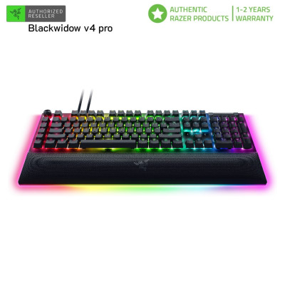 [Mới, hàng chính hãng] Bàn Phím Gaming Razer BlackWidow V4 Pro Fullsize | Cáp Type-C Tháo Rời | Razer Mechanical | ABS Double-Shot | LED RGB