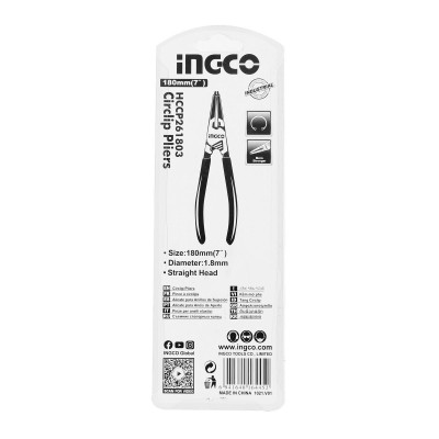 KỀM MỞ PHE VÒNG NGOÀI MŨI CONG INGCO HCCP261802 - HÀNG CHÍNH HÃNG