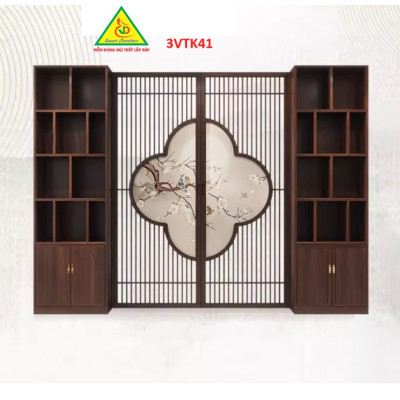 Vách ngăn phòng khách , vách ngăn phòng khách hiện đại 3VTK41- Nội thất lắp ráp Viễn Đông Adv