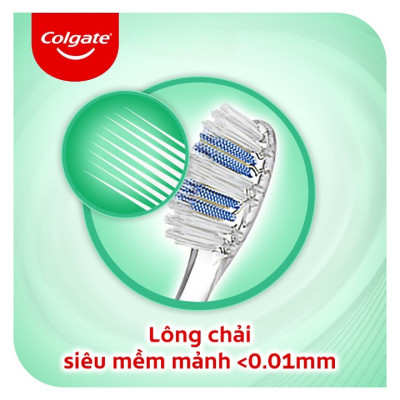 Bộ 3 bàn chải Colgate chăm sóc nướu ( màu ngẫu nhiên )