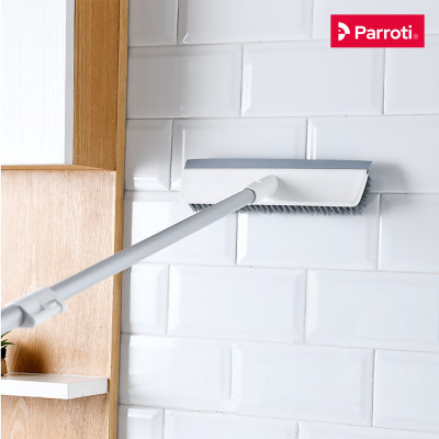 Cây chà sàn thông minh cao cấp, chổi chà sàn đa năng 2 trong 1, cọ sàn và gạt nước – Parroti Easy ES02