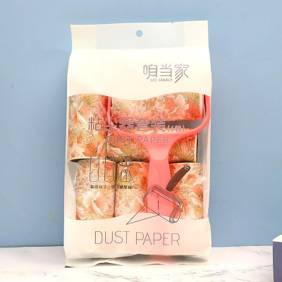 Cây Lăn Bụi Làm Sạch Quần Áo Ga Giường Sofa Lông Chó Mèo Kèm 6 Lõi Lăn Bụi Giao Màu Ngẫu Nhiên