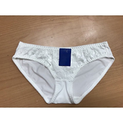 Combo 10 quần lót thun lạnh ren trước  Nhiều màu hàng việt nam - 10 Cái trắng