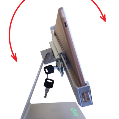 Giá đỡ máy tính bảng hearme TDB-10A - để bàn / Treo tường - Có khóa bảo vệ - hàng chính hãng