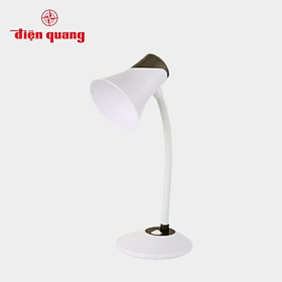 Đèn bàn bảo vệ thị lực Điện Quang ĐQ DKL15 WBK BW (Màu trắng-đen, bóng led warmwhite)
