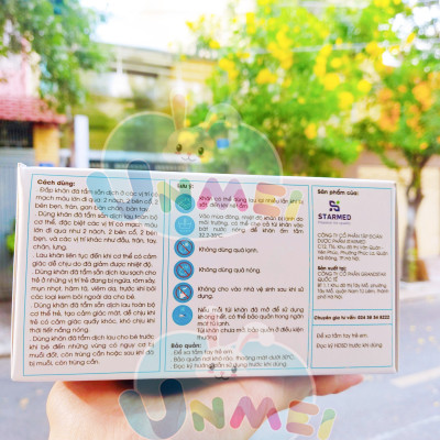 Khăn Lau Hạ Sốt Dr.Papie 3+ Cho Bé Hạ Nhiệt Giảm Sốt Ngăn Ngừa Co Giật