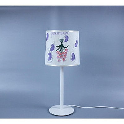 Đèn bàn gỗ đảo ngược, đèn bàn gỗ tự nhiên vải đũi Hà Đông