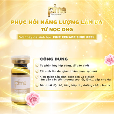 PEEL THAY DA NỌC ONG CHUYÊN SÂU PIME REMADE SINBI ( LỌ 10ml)