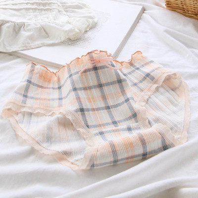 Combo 5 quần lót nữ cotton Freesize Kiểu Thỏ xanh tím dễ thương (giao màu ngẫu nhiên)