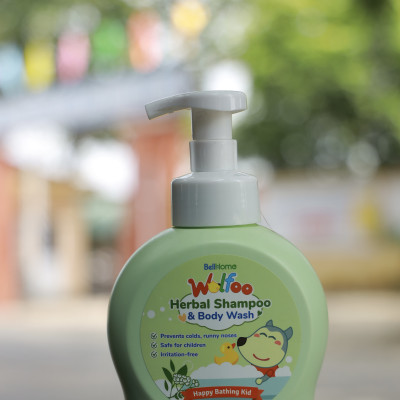 Tắm Gội Thảo Dược Wolfoo Baby 500ml