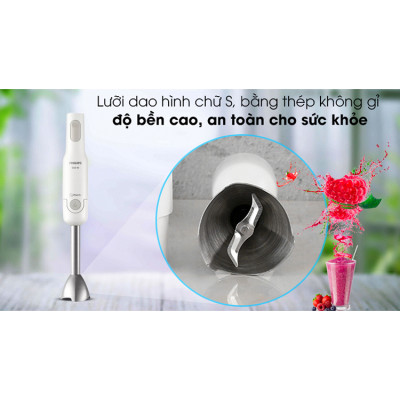 Máy xay sinh tố cầm tay Philips HR2537 (650W) - Hàng chính hãng